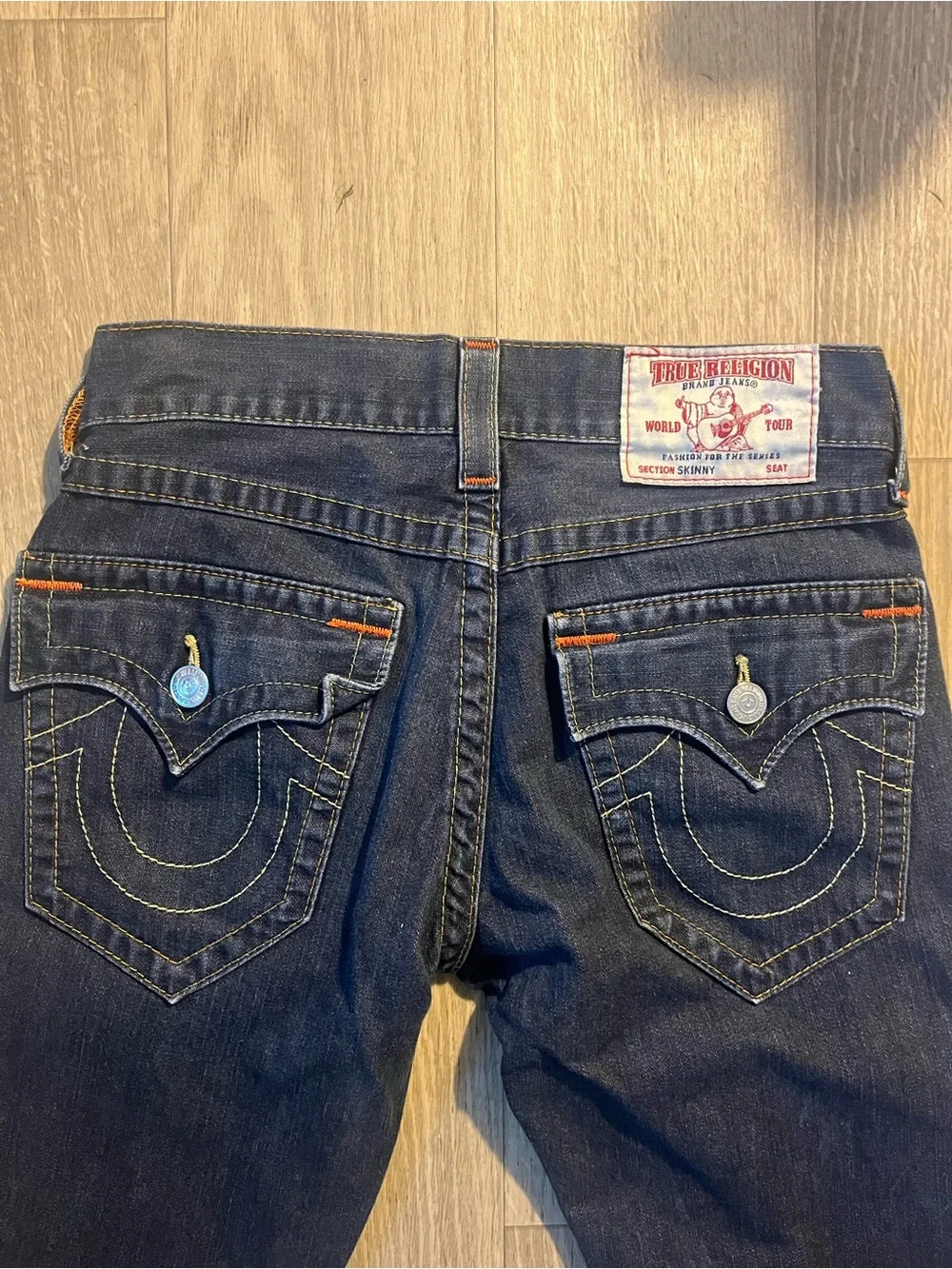 True Religion  Dark Blue Men's Skinny Jeans